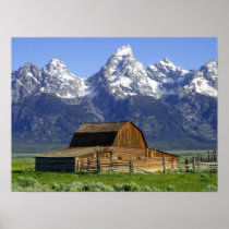 Solitary Barn at Grand Tetons