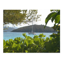 Solitary Boat Post Cards