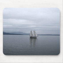 Solitary Sail Mousepads