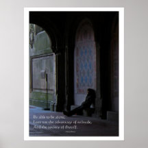 Solitude Photo Poster