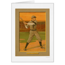 Solly Hofman Cubs Baseball 1911 Greeting Card