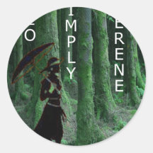 SOLO 2 ROUND STICKER