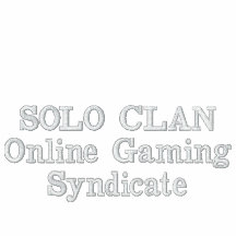 SOLO CLAN, Online Gaming Syndicate Embroidered Polo Shirt