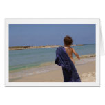Solo on Mediterranean Beach cards