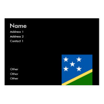 Solomon Islands Business Card Templates