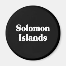 Solomon Islands Classic Style Magnet