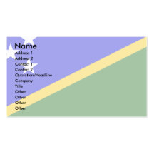 Solomon Islands Flag Business Card Template