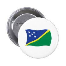 Solomon Islands Flag Button