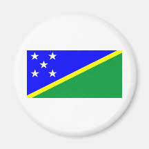 Solomon Islands flag Fridge Magnets