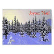 Solstice d'hiver cartes de vœux