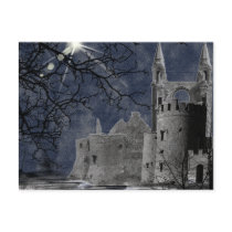 Solstice Night Gothic Landscape Post Card