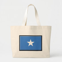 Somalia Flag Tote Bags