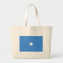 Somalia flag tote bags