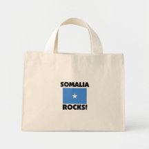Somalia Rocks Tote Bags