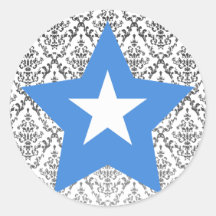 Somalia Star Sticker