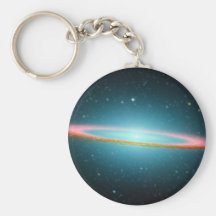 Sombrero Galaxy Keychain