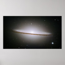Sombrero Galaxy, M 104, NGC 4594, IRAS 12373-1121 Poster