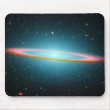 Sombrero Galaxy Mouse Pads
