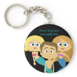 "Some Boys are Mermaids Too" keychains