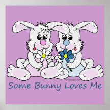 Some Bunny Loves Me. Print