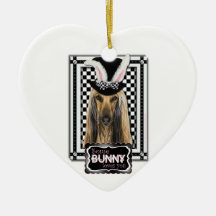 Some Bunny Loves You - Afghan Christmas Tree Ornament