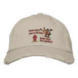 Some Days Dog embroidered hats