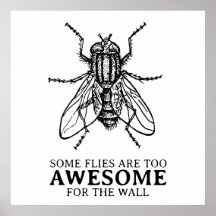 Some Flies Print