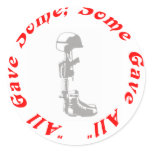 some gave all round stickers