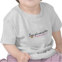 Some girls are born with glitter in their veins shirt