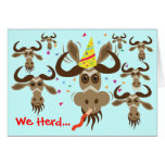 Some Gnu Stuff_We Heard...Your Good Gnus! Cards