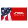 Some men are well-hung, others support the NRA Personalized Photo Card