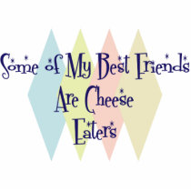 Some of My Best Friends Are Cheese Eaters photo sculptures