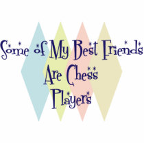 Some of My Best Friends Are Chess Players photo sculptures
