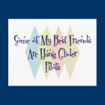 Some of My Best Friends Are Hang Glider Pilots postcards