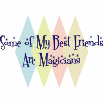 Some of My Best Friends Are Magicians photo sculptures