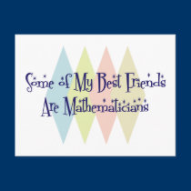 Some of My Best Friends Are Mathematicians postcards