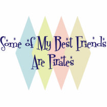 Some of My Best Friends Are Pirates photo sculptures
