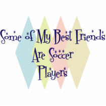Some of My Best Friends Are Soccer Players photo sculptures