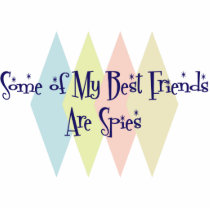 Some of My Best Friends Are Spies photo sculptures