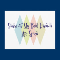 Some of My Best Friends Are Spies postcards