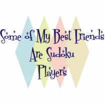 Some of My Best Friends Are Sudoku Players photo sculptures