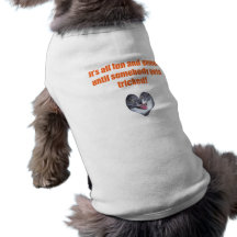 Somebody gets tricked doggie tee