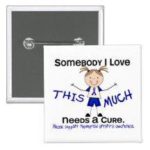 Somebody I Love - Arthritis Rheumatoid (Girl) Pin