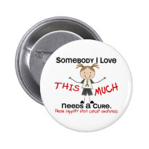 Somebody I Love - Brain Cancer (Girl) Buttons