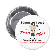 Somebody I Love - Juvenile Diabetes (Boy) Buttons