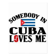 Somebody In Cuba Post Cards