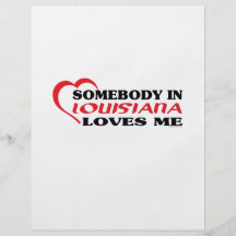 Somebody in Louisiana Loves Me shirts Custom Flyer
