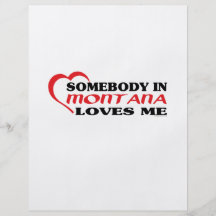 Somebody in Montana Loves Me shirts Flyer