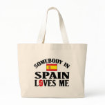 Somebody In Spain Loves Me Tote Bags