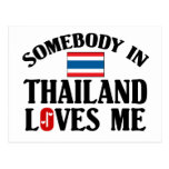 Somebody In Thailand Loves Me Postcards